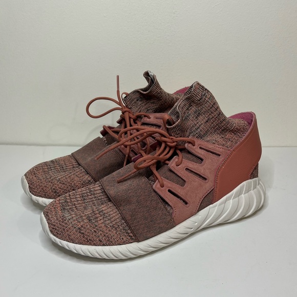 adidas Other - Adidas Men's Tubular Doom Pink Running Shoes Sneakers Size 10.5